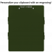 Army Green Trifold ISO Clipboard